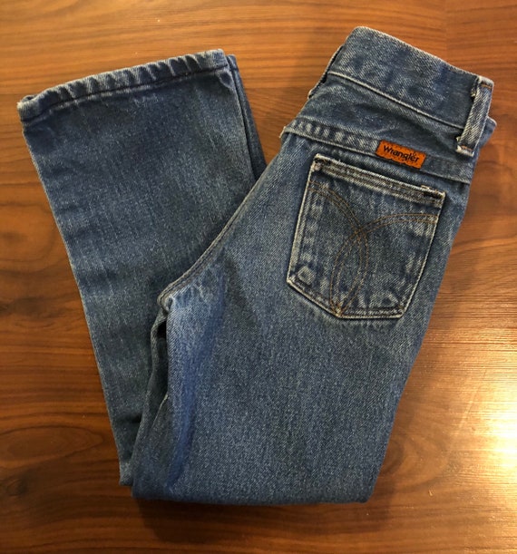 Vintage 80s/90s Wrangler jeans kids size 6 regular - image 1