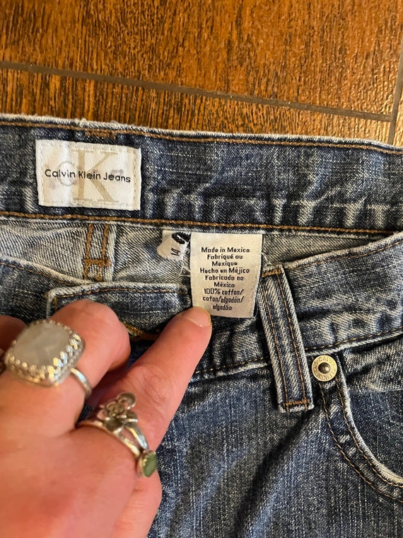 Vintage CK Calvin Klein womens jeans size 14 - image 5