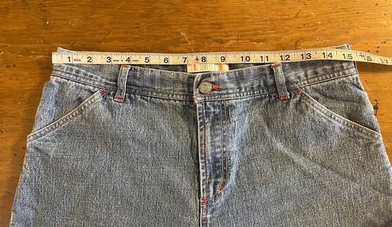 Vintage Bill Blass jean shorts womens size 8 - image 5