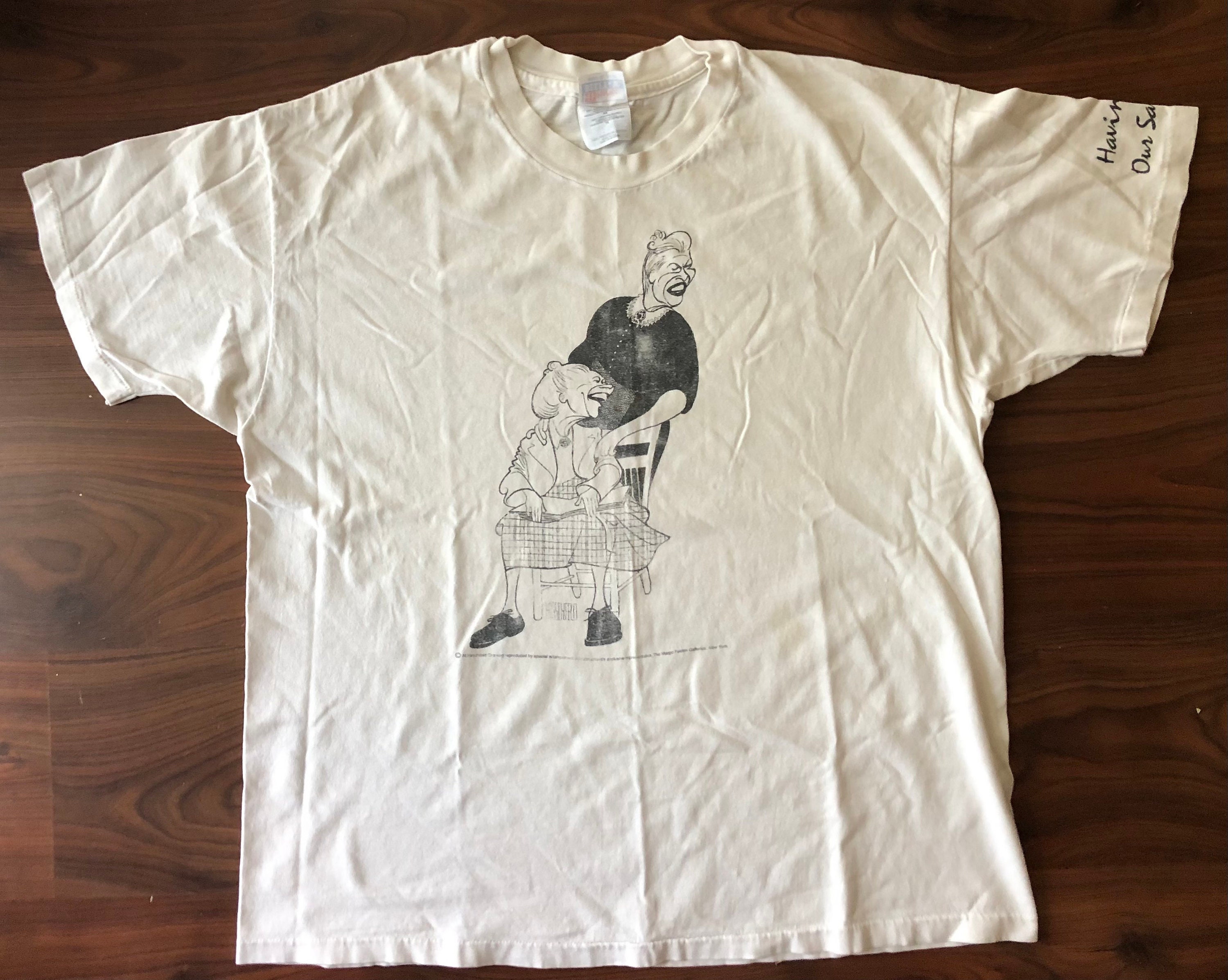Kleding Herenkleding Overhemden & T-shirts T-shirts T-shirts met print Vintage Al Hirschfeld Dr Who Band T-Shirt 90s Single Stitch 