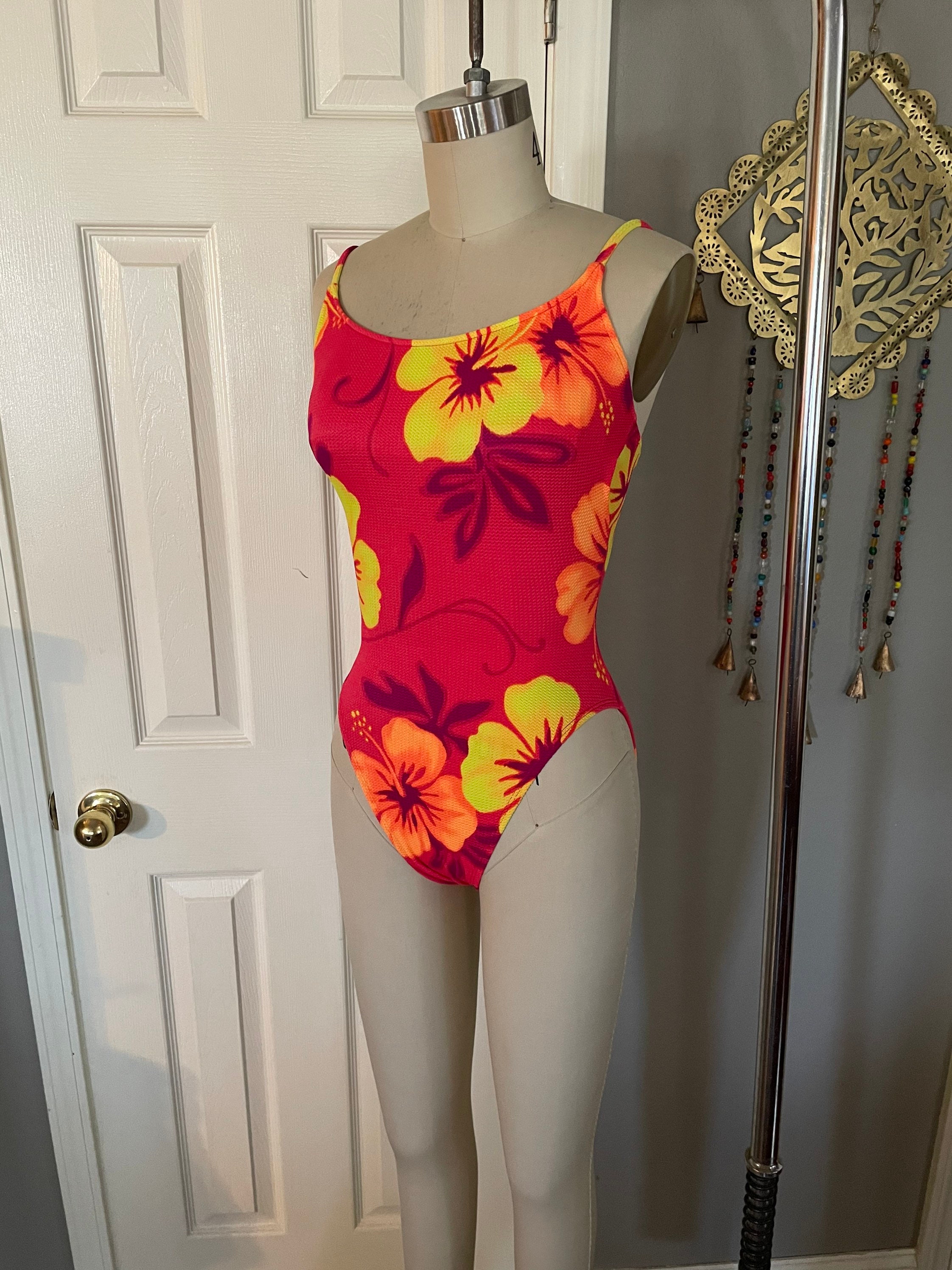 ameri vintage】HOLE ONEPIECE SWIMWEAR