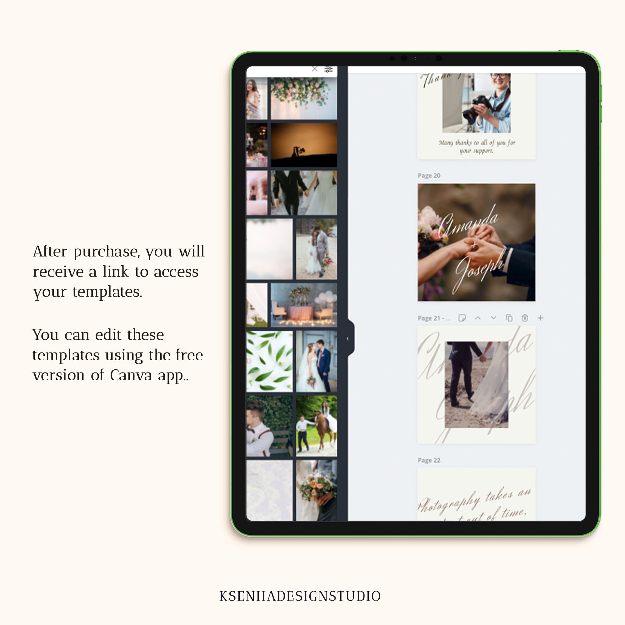 Instagram Template Post and Stories Pack Photography Marketing - Etsy