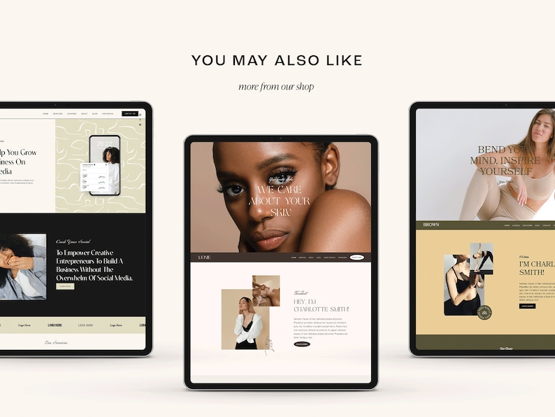 Website Template Squarespace 7.1, Fitness Membership, Sport, gym site, Personal trainer, Health Wellness female Coach, Pilates Business yoga image 9