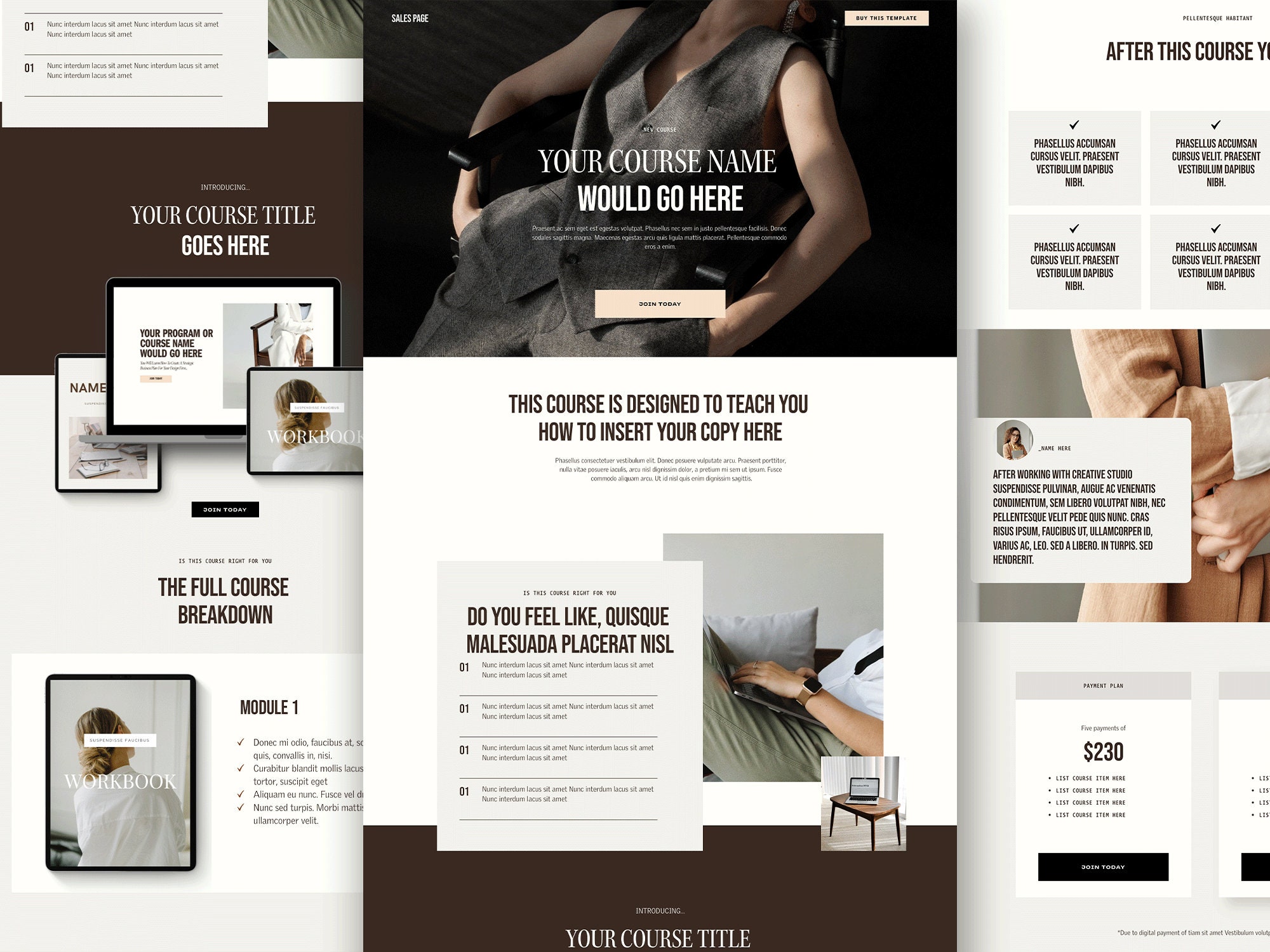 Sales Page Template Squarespace 7 1 Online Course Launch Template Sales Page Template Squarespace 7 1 Online Course Launch Template
