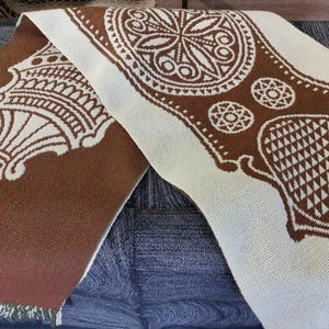Scandinavian vintage both sides usable wool wall hanging - wool tapestry, Wool wall decor, Interior design decor , living room decor (E14)