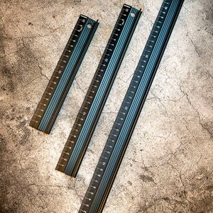 Segno del righello anti-taglio Modello di misurazione Disegno Modello di marcatura Craftool Misura Bozza Design Cartella d'arte per