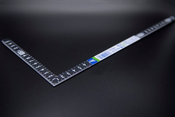 Marked Measurement Rulers - 6 rulers