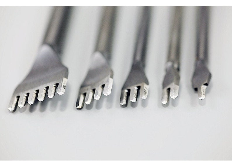 6mm Diamond Pricking Iron Kyoshin Elle Spacing Hole Stitching Punching Punch Chisel Hollow Lacing Edge Shape Working Tool Sewing Stitch