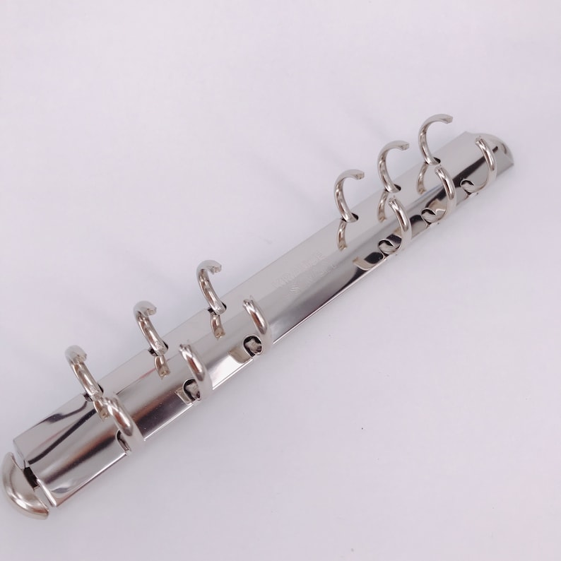 Personal A6, 6 Ring Krause Ring Mechanism Book Binder Ornament Notebook