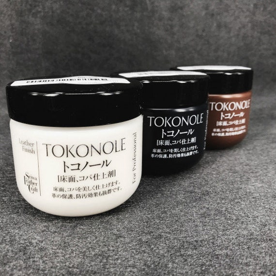 Japan Seiwa Tokonole Tragacanth Burnishing Gum Leathercraft Craft Handcraft  Handmade Leatherwork Edge Smooth Glue Adhesive 