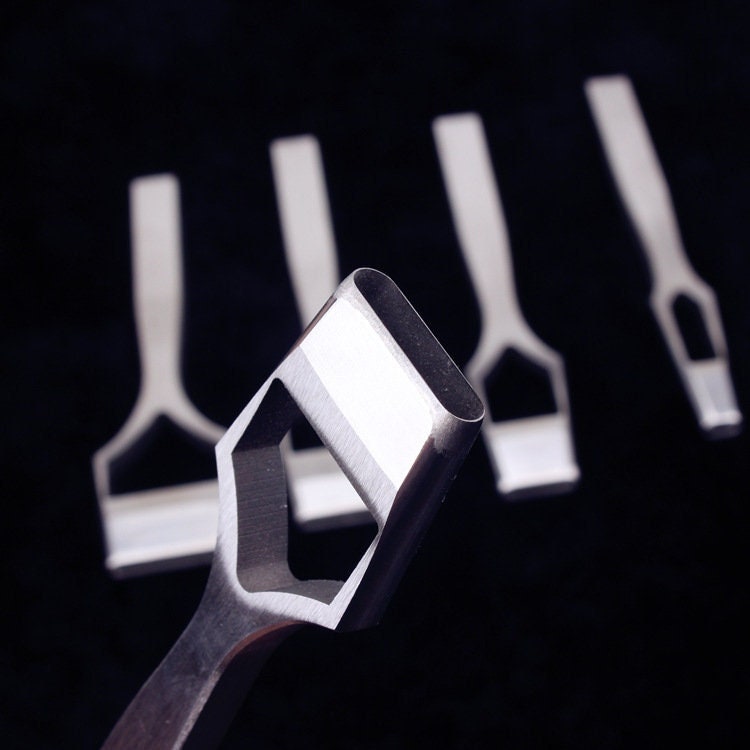 Leather Oval Punch Belt Watch Strap Punching Cut Shape Etsy