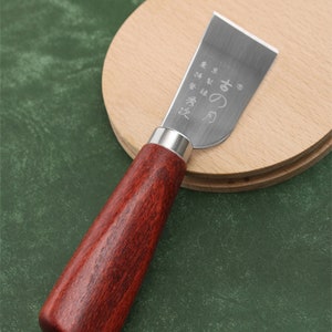Coltello da smussatura Lama da taglio per taglierina Tagliabordi Skiver Affilacoltelli per affilare la pelle Smussatrice per affilare il