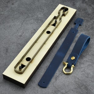 Lederen Craft Sleutelhanger Gestanst Sleutelhanger Snijden Schimmel Sjabloon Stalen Regel Metalen Die Cutter Tag Decoratie DIY Craft Handgemaakt