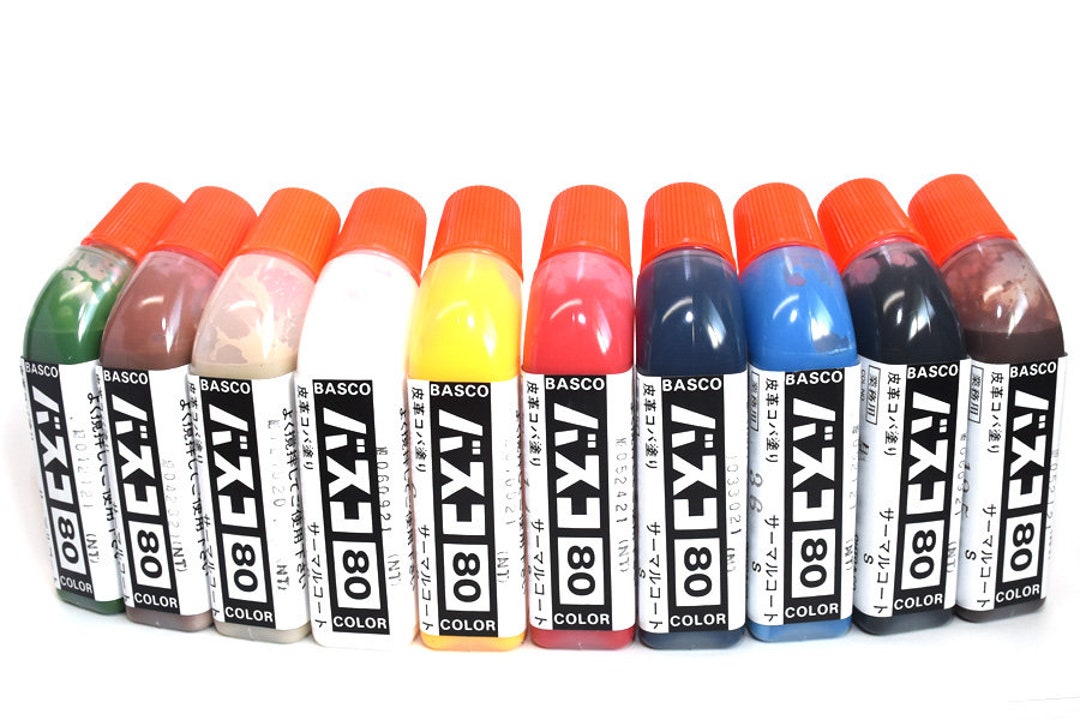 Basco Edge Coat Leathercraft Dye Finish Edge Enamel Kote Japan Dressing Cova Paint Lacquer Etsy