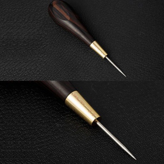 Japanese Style Diamond Awl Leathercraft Marker Stitching Sewing Lacing Hole  Edge Aid Thread Line Craft Bookbinding 