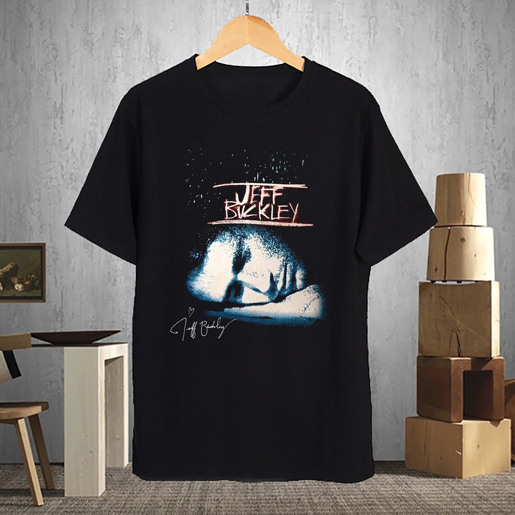 Discover Vintage 1996 Jeff Buckley Hard Luck Tour T-Shirt