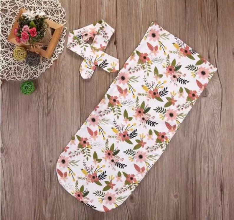 Floral Swaddle Sack