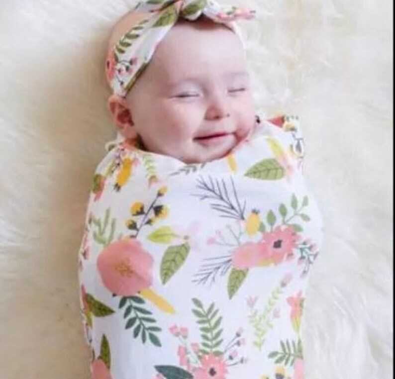 Floral Swaddle Sack