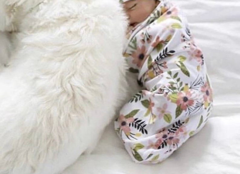 Floral Swaddle Sack