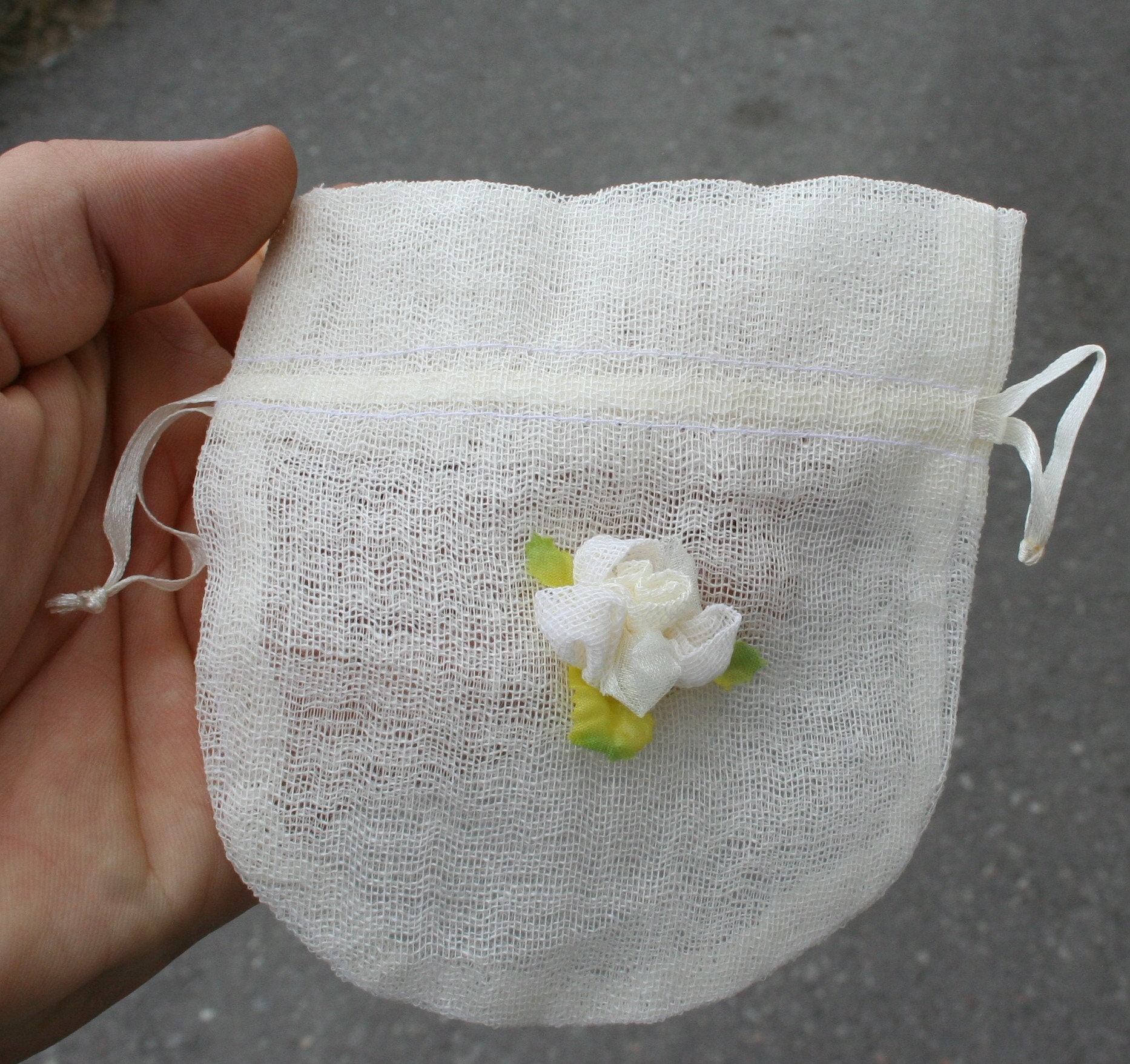 GAUZE BAGS 10/20/50 PCS 4'' X 5'' Favor Etsy