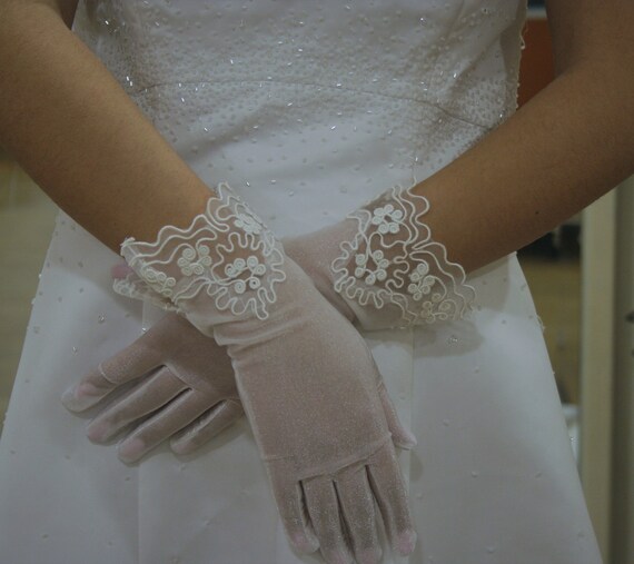 organza gloves