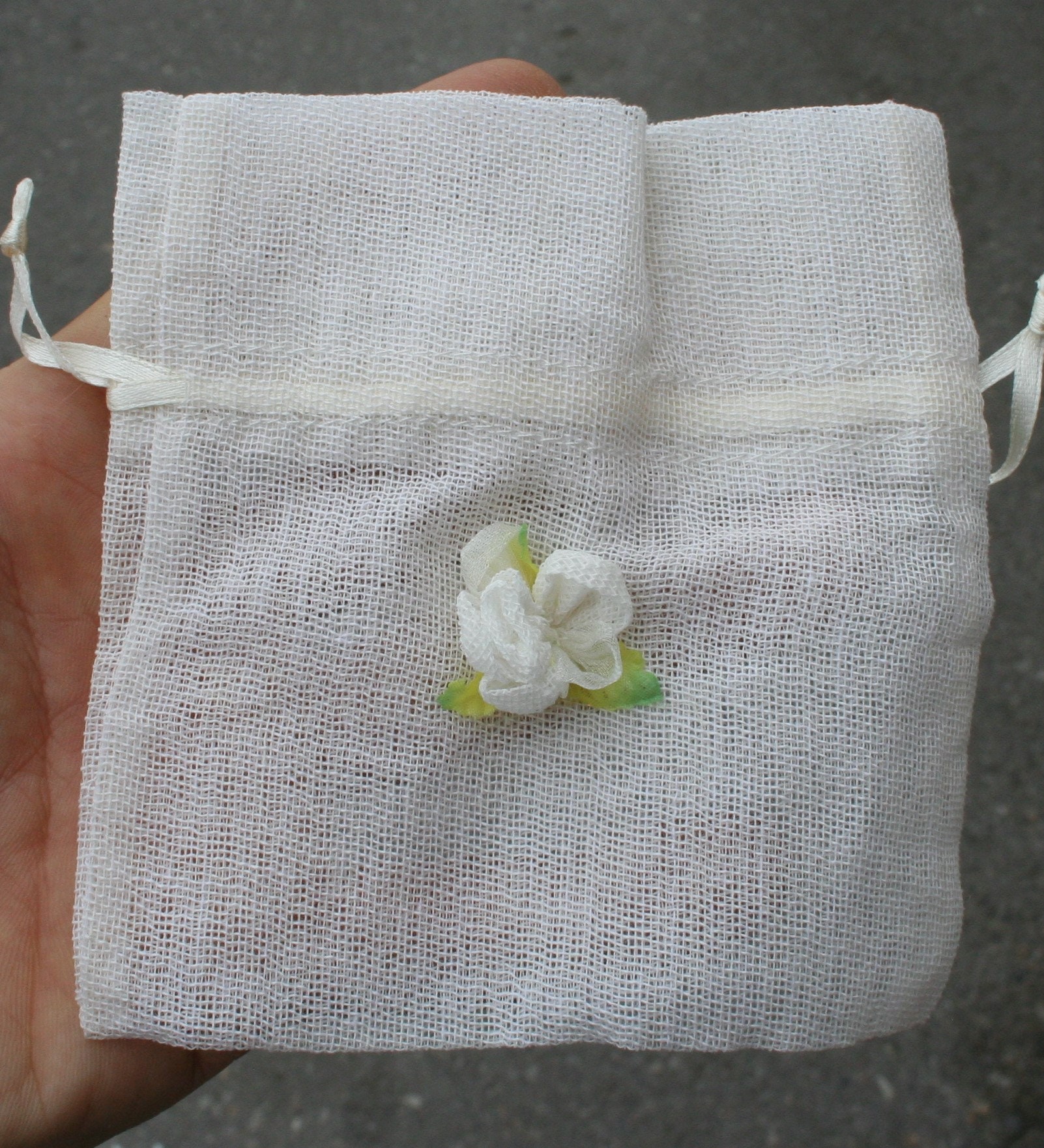 GAUZE BAGS 10/20/50 PCS 4'' X 5'' Favor Etsy