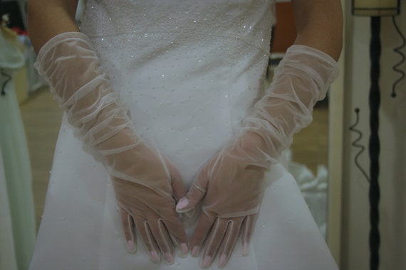 organza gloves