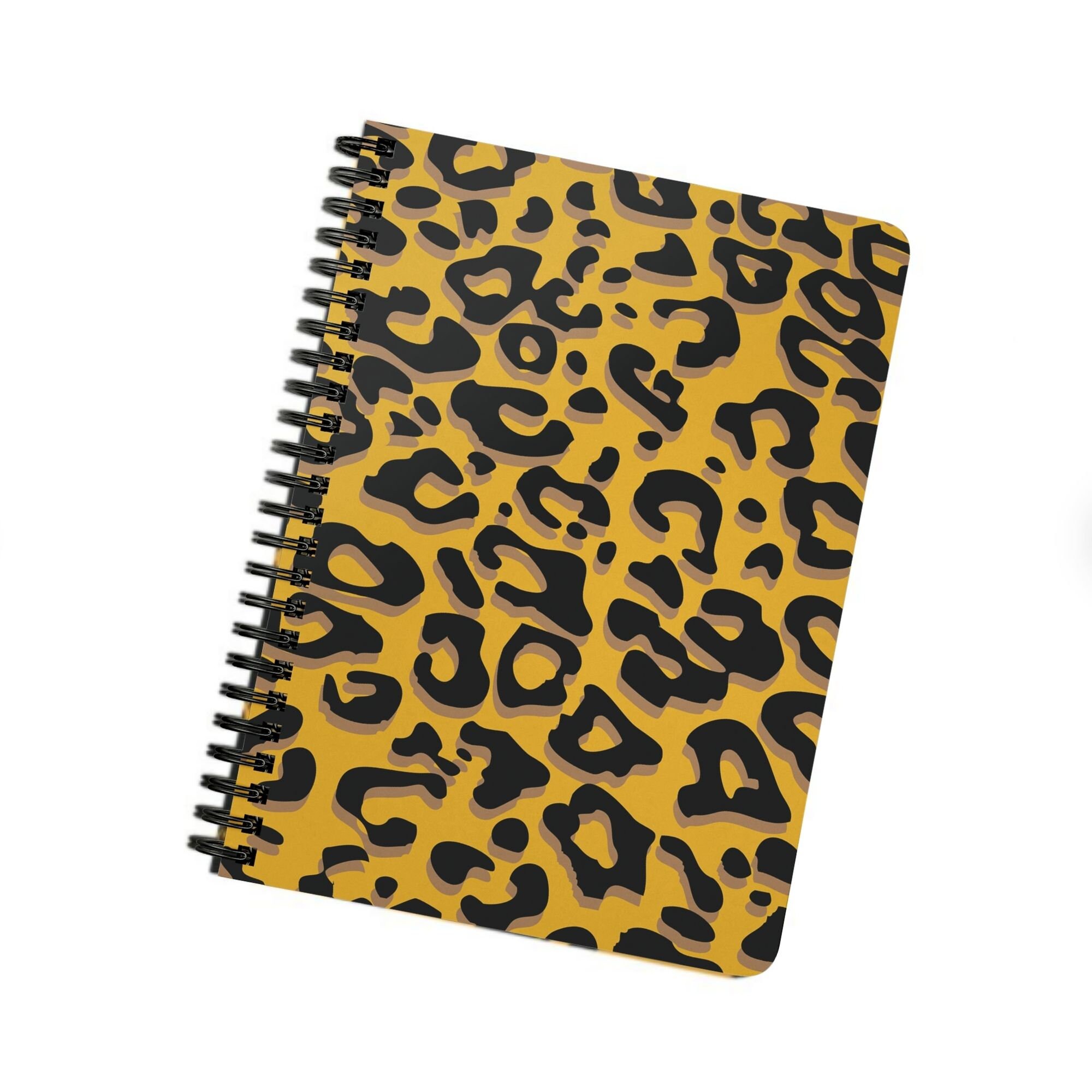 Spiral Bound Notebook Leopard Print SpiralBound Notebook Etsy