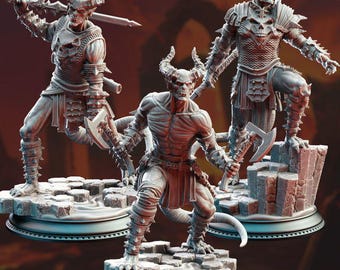 D&D, TTRPG - Devil Warriors of the Hells - Nosmeni Warriors