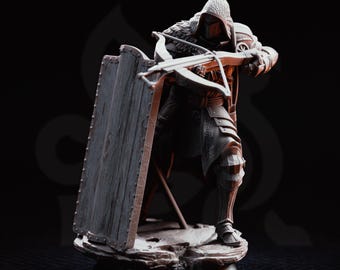 D&D, TTRPG - Elite Crossbow Knight - Erik of the Scarlett Road, DM Stash