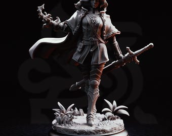 D&D, TTRPG - Spellknight Defender - Erina of Amarth, DM Stash