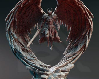 D&D, TTRPG - Ascended Angel of War - Syelros