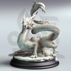 D&D, TTRPG -   Eastern Crimson Dragon - Shinkoryu