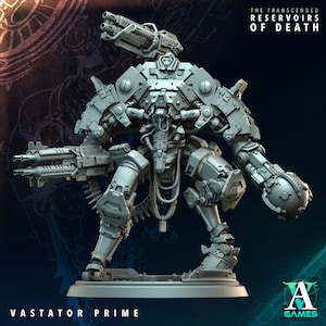 Vastator Prime- The Transcended - Reservoirs of Death - D&D, TTRPG, 5E, Pathfinder, Fantasy, Resin Models
