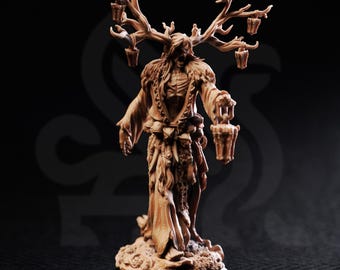 D&D, TTRPG - Elderwood Draugr - Lykteholder