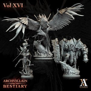 D&D, TTRPG - Archvillain Games - Archvillain Bestiary Vol. XVI