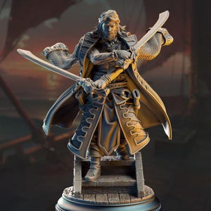 Swordsman of the Sea - Ignacio Reyes - D&D, TTRPG