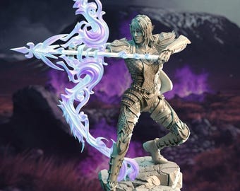 D&D, TTRPG -   High Elf Arcane Archer - Eldiara