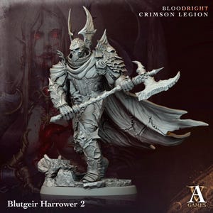 Blutgeir Harrower 02 - Bloodright - Crimson Legion - Archvillain Games - D&D, TTRPG, Fantasy, Monster - Hero