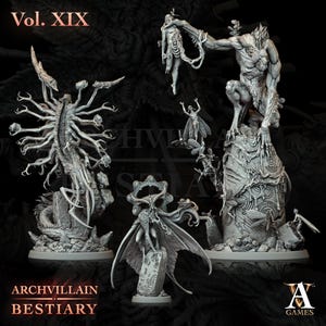 D&D, TTRPG - Archvillain Games - Archvillain Bestiary Vol. XIX