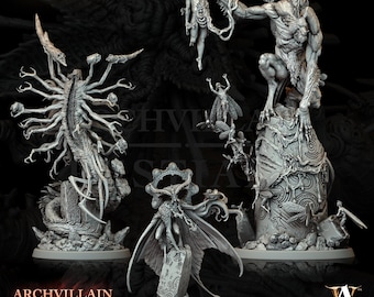 Rakshasa B - Gilda Artigiana - Miniatura Fantasy Per Dungeons And Dragons