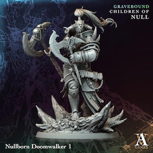 D&D, TTRPG - Nullborn Doomwalkers - Gravebound - Children of Null