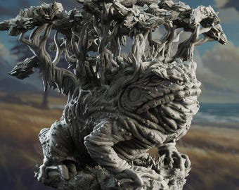 D&D, TTRPG - Giant Toad of the Swamp - Beszenyok the Defiler