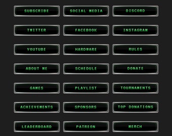 Retro PC - Panels for Twitch