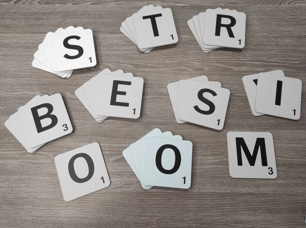 Lettre Scrabble - Décoration Murale Lettre en Bois