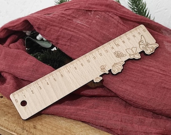 regla de madera personalizada