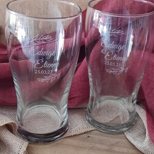 Verre à bière personnalisé image 2