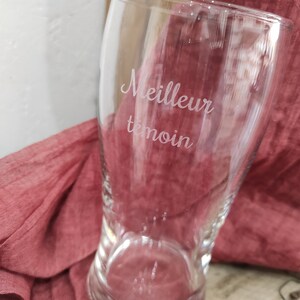 Verre à bière personnalisé image 4