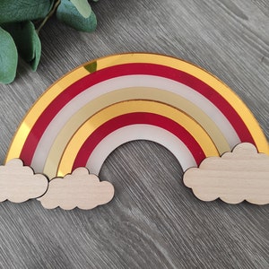 Rainbow. Door plate. Room decoration image 5