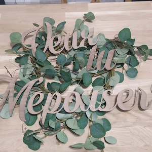 Wooden words or first names